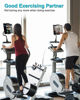 Picture of Dosvsi Gooseneck Indoor Cycling Tablet Mount, Spin Bike Tablet Holder for Stationary Treadmill Elliptical, 360° Rotation Handlebar Clamp for iPad Pro Mini Air, Galaxy Tab/Z Fold, iPhone,4-12.9" Device