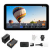 Picture of Portkeys LH7P 7inch Camera Monitor+Battery, 1000nit High Brightness 3D LUT Output, 1920 x 1080 IPS Touchscreen Monitor, Support Stretch Effects, with Built-in Wireless Module for DSLR Cameras (Black)