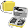 Picture of Leayjeen Digital Camera Case Compatible with Lecran/CAMKORY/IWEUKJLO/VAHOIALD/uikicon/jckduhan/akjjhfue FHD 1080P 44MP Point Digital Camera,Compact Digital Camera for Teens and Kids-Yellow(Case Only)