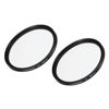 Picture of MECCANIXITY UV Lens Filters, 58mm Slim Frame Multi-Coated Protective Lenses Filter for Camera Photography Accessories, Pack of 2