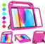Picture of BMOUO Kids Case for iPad 10th Generation 10.9 inch 2022 - with Built-in Screen Protector, Shockproof Light Weight Covertible Handle Stand iPad 10th Generation Case for Kids Toddlers Girls, Rose