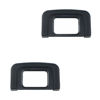 Picture of 2 Pack Camera Eyecup Viewfinder Protector Eyepiece Compatible for Nikon D5600 D5500 D5300 D5200 D5100 D5000 D3400 D3300 D3200 D3100 D3000 Replaces DK-25 Eye Cup