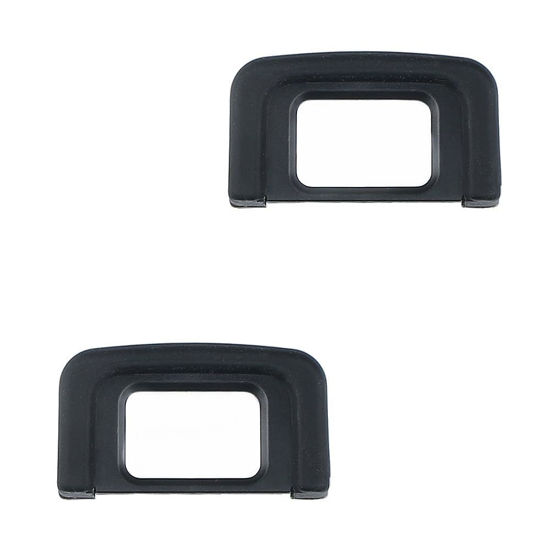 Picture of 2 Pack Camera Eyecup Viewfinder Protector Eyepiece Compatible for Nikon D5600 D5500 D5300 D5200 D5100 D5000 D3400 D3300 D3200 D3100 D3000 Replaces DK-25 Eye Cup