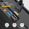 Picture of UVOOI DisplayPort Cable 10ft 2-Pack, 4K Display Port Cable High Speed DP to DP Cord (4K@60hz, 2K@144Hz & 165Hz, 1080P@144Hz, 3D)