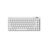 Picture of Flow Lite 84 Keys Low Profile Mechanical Keyboard, 75% Swappable Rechargeable Wireless Keyboard with 2.4G Receiver, Bluetooth and Wired Connection for Windows, Mac/Spector Linear Switches (Off-White)