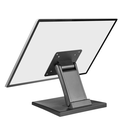 Picture of WEARSON Lay Flat Monitor Stand - Foldable Low Profile Monitor Stands Compatible with VESA 75x75 and 100x100 Monitor Mounts WS-03A2
