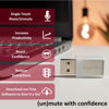 Picture of MuteMe Mini - USB A - Illuminated Physical Mute Button for Zoom, Teams, WebEx & More (As Seen on Shark Tank)! Mac/PC Compatible. USB Cord & Adapter Included. Free Software Download Required.