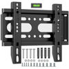 Picture of GLWIXY Fixed TV Wall Mount Bracket for Most 14 17 19 21 24 27 32 37 39 42 inch Flat TVs & Monitor, Small Ultra Slim TV Mount Max VESA 200x200mm and 55lbs Loading Capacity, Computer Monitor Wall Mount