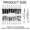 Picture of Yenblow 500 Pcs Tiny Micro Replacement Repairs Screws, Black M1.2/M1.4/M2.0 Laptop Computer Screws Assortment Kit, for Glasses, Watches Hard Drive SSD Repair Screws, with Screwdriver, Tweezers