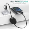 Picture of Multi Charging Cable, 2Pack 5 in 1 Retractable Lightning Chrger Cable 60W Fast Charging & Data Sync, Retractable Charging Cord Multi Car Charger for iPhone 16/15/14/13 iPads Samsung S24 S23 Tablets