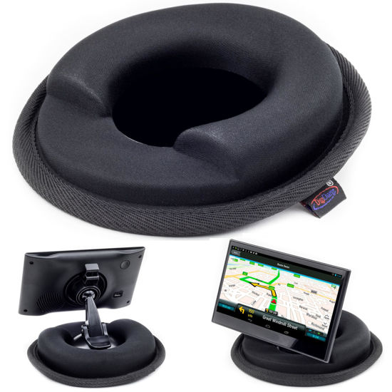 Picture of Digicharge Dashboard Beanbag Suction Holder Base with 89mm Disk For Large 7'' 8'' 10'' GPS Sat Nav Mounts