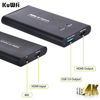 Picture of KuWFi Game Capture Card Switch,Video Capture Card 4K 1080P 60FPS, HDMI to USB 3.0 Converter for Streaming Work with PS4/PC/OBS/Camera