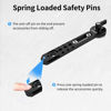 Picture of Nitze NATO Rail with Male Rosette for ARRI Standard (5"/127 mm) - N49-NR5