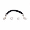 Picture of N+A underwater camera housing carry lanyard Military Grade Parachute Rope Waterproof Case soft handle with 2pcs 316 Stainless Steel Swivel Eye Bolt Snap Hooks