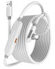 Picture of Maxonar VR Charging Link Cable 16FT (Next-Gen Chip) Compatible with Meta Quest 3S/Quest 3/Oculus Quest 2/Pico 4 Accessories and PC/SteamVR, Awesome Gift-5Gbps USB 3.0 to USB C Cable-White