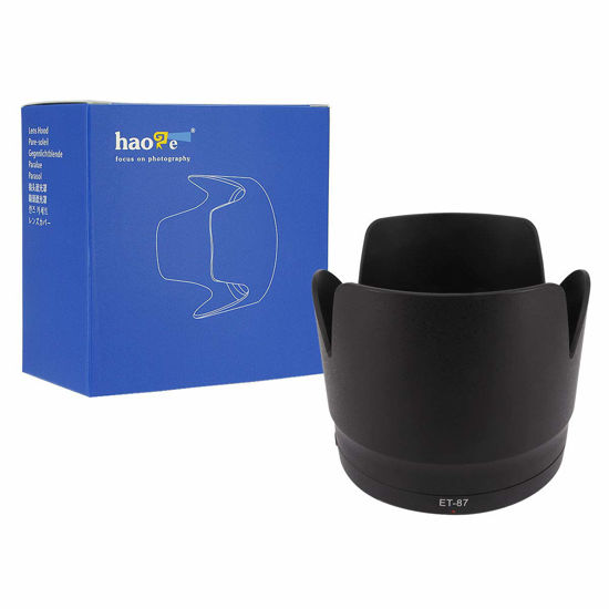 Picture of Haoge Bayonet Lens Hood Compatible with Canon EF 70-200mm f/2.8L is II USM Lens Replaces Canon ET-87