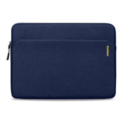 Picture of tomtoc Slim Laptop Sleeve for 14-inch MacBook Pro M3/M2/M1 Pro/Max A2918 A2992 A2779 A2442 2023-2021, Water-Resistant Protective Case for 13.8 Inch Surface Laptop AI PC, Accessory Bag