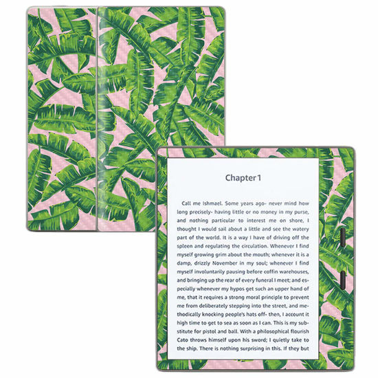 Picture of MightySkins Carbon Fiber Skin for Amazon Kindle Oasis 7" (9th Gen) - Jungle Glam | Protective, Durable Textured Carbon Fiber Finish | Easy to Apply, Remove, and Change Styles | Made in The USA