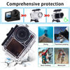 Picture of Waterproof Housing Case for DJI OSMO Action 5 PRO 4 3, Underwater Diving Protective Shell 60M with Bracket Accessories