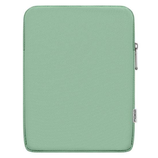 Picture of MoKo 9-11 Inch Tablet Sleeve Bag Carrying Case Fits New 11-inch iPad Pro M4/iPad Air M2 2024, iPad Air 5/4/3 10.9"/10.5", iPad Pro 11 M2, iPad 10th 10.9, iPad 9/8th Gen 10.2, Tab S8/S9 11",Bodhi Green
