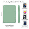 Picture of MoKo 9-11 Inch Tablet Sleeve Bag Carrying Case Fits New 11-inch iPad Pro M4/iPad Air M2 2024, iPad Air 5/4/3 10.9"/10.5", iPad Pro 11 M2, iPad 10th 10.9, iPad 9/8th Gen 10.2, Tab S8/S9 11",Bodhi Green