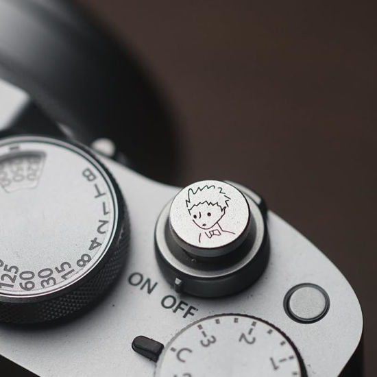 Picture of DBZZ Camera Shutter Release Button Compatibility: Compatible with Fuji XT5, XT4, XT30, XE3, xpro3 xpro2 xpro1 xt20 xt200 xt100 (Head Portrait)