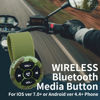 Picture of Jaesien Wireless Bluetooth Media Remote Button,Waterproof Phone Bluetooth Remote Controller for Driving,Cycling,Steering Wheel Control Button Green