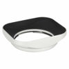 Picture of Haoge LH-ZM33P Bayonet Metal Square Lens Hood Shade Compatible with Carl Zeiss Distagon T 1.4/35 35mm f1.4 f/1.4 ZM,Voigtlander APO-LANTHAR 50mm f/2.0 Aspherical VM Lens Hollow Out Designed Silver