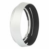Picture of Haoge LH-ZM36 Bayonet Metal Round Lens Hood Shade for Carl Zeiss Distagon T 1.4/35 35mm f1.4 f/1.4 ZM, Voigtlander APO-LANTHAR 35mm f2 50mm f/2.0 Aspherical VM Lens Silver