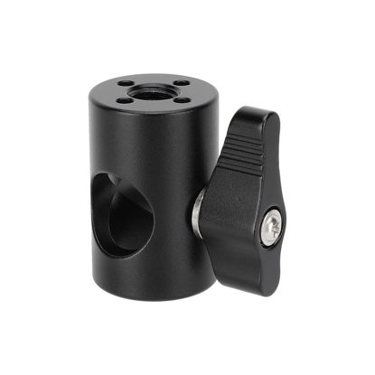 Picture of CAMVATE Light Stand Head Adapter with ARRI 3/8"-16 Thread Hole and 4 Locating Hole(Black)-3114