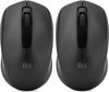 Picture of Rii Wireless Mouse,2.4G Portable Computer Mice for PC, Laptop, Windows,Office Included Wireless USB dongle (2-Pack(Black))