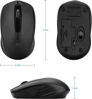 Picture of Rii Wireless Mouse,2.4G Portable Computer Mice for PC, Laptop, Windows,Office Included Wireless USB dongle (2-Pack(Black))