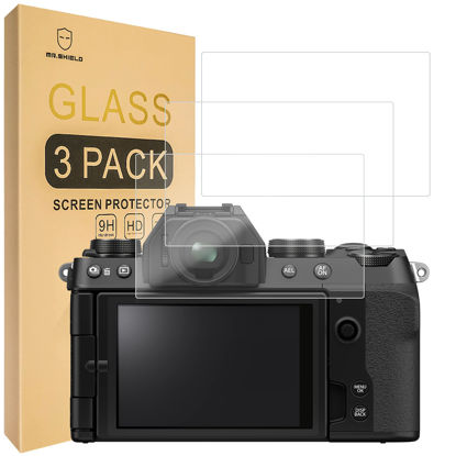 Picture of Mr.Shield [3-Pack] Screen Protector For Fujifilm X-E3, X-S10, X-A1, X-A2, X-M1, XE3, XS10, XA1, XA2, XM1 Camera [Tempered Glass] [Japan Glass with 9H Hardness] Screen Protector