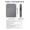 Picture of E-Reader Sleeve Case Bag for 6-6.8 inch eBook Reader Tablet Protective Cover Pouch (Gray)