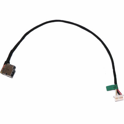 Picture of Charging Port DC in Power Jack Cable Replacement for HP 17-S 17-G 17-Q 799750-T23 799750-Y23 799750-S23 809295-001