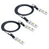 Picture of 10Gtek SFP+ DAC Twinax Cable, 10G SFP+ to SFP+ Direct Attach Copper Patch Passive Cable for Cisco SFP-H10GB-CU0.5M, Ubiquiti UniFi UC-DAC-SFP+, TP-Link TL-SM5220-0.5M and More, 0.5-Meter, 2-Pack