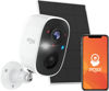 Picture of Dzees Solar Powered Security Cameras Wireless Outdoor WiFi, 2K Color Night Vision Outdoor Camera, Wireless Home Security Cameras System with Solar Panel, Spotlight/Alarm, AI Detection, 2-Way Talk