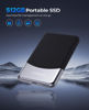 Picture of ORICO 512GB External SSD with 2 in 1 USB C Cable, Portable Solid State Drive USB 3.2 Gen 1 Up to 460MB/s, Dust and Drop Resistance, Reliable Storage for USB-C Smartphone, PC, Tablet, Labtop - M25PRO