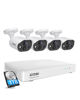 Picture of ZOSI Spotlight Home Security Cameras System with Audio, C303 8CH 5MP Lite DVR, 4 x 1080p Outdoor Cameras, Night Vision, Person Vehicle Detection, Light&Siren Alarm, 1TB HDD for 24/7 Recording
