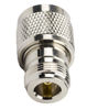 Picture of DHT Electronics 2-Pack RF Connector Adapter N Type Female to PL259 / SO239 Male