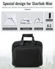 Picture of AstroniSync Starlink Mini Case, Starlink Mini Travel Case, Shockproof and Stress-Resistant Starlink Mini Case with Water-Resistant, Dustproof Fabric and Customizable Interior Compartments (black)