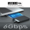 Picture of Tianken 500GB Ultra Slim Portable External Hard Drive 2.5'' USB 3.0 HDD Storage for Mac, PC, Laptop, PS4, Xbox one