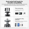 Picture of TELESIN 360 Magnetic Mount Magnet Metal Mounts for Go Pro Insta 360 Accessory, Quick Release Car Holder Attachment for GoPro Max Hero 13 12 11 10 9 Insta360 DJI Action 3 4 5 Pro Pocket 3 Accessories