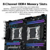 Picture of SHANGZHAOYUAN X99 Dual CPU Motherboard Intel LGA 2011-V3 Motherboard for Xeon E5 V3/V4 Series Processor (E-ATX, DDR4 Max 256GB, PCIe 3.0, NVME/NGFF M.2, SATA 6Gbps, USB 3.0, Gigabit LAN)