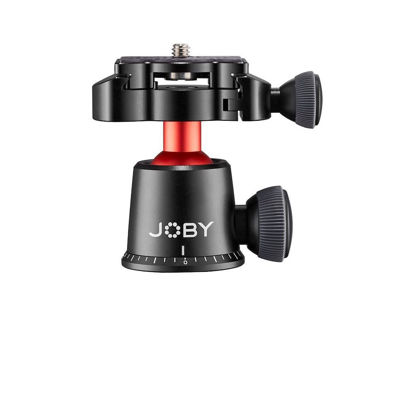 Picture of JOBY BallHead 3K PRO, Ball Head for Mirrorless Cameras, Aluminium, Made in Italy,Compatible with the GorillaPod 3K Stand, for Devices up to 3kg, for Professional Photos and Videos - Black, JB91568-BWW