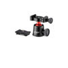 Picture of JOBY BallHead 3K PRO, Ball Head for Mirrorless Cameras, Aluminium, Made in Italy,Compatible with the GorillaPod 3K Stand, for Devices up to 3kg, for Professional Photos and Videos - Black, JB91568-BWW