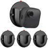 Picture of 2 Pack Blink Camera Adhesive Wall Mount Bracket for Blink Mini/Mini 2 /Blink Outdoor 4/ XT3/Blink Indoor Camera/Ring Indoor Cam, VHB Stick On,No Drilling Mounting Bracket for Blink Cameras(Black)