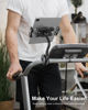 Picture of woleyi Gooseneck Tablet Bike Mount for Indoor Cycling, Gym Treadmill, Spin bike, Stationary Exercise bicycle, Peloton Handlebar, Elliptical, Stroller Clamp for iPad Pro/Air/Mini, Phone, 4.7-13" Tablet
