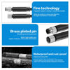Picture of YACSEJAO 2 Pair M8 4 Pin Serial Cable 2 Male+2 Female M8 Plug 4 Pin Field Wireable Connector IP67 Industrial Sensor Waterproof Connector Wiring Cable (4 Pin)