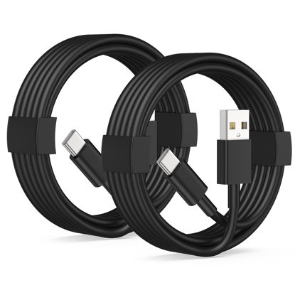 Picture of Car Carplay Cable for iPhone 16/15, 2-Pack USB A to USB C Cable for iPhone 16/16 Plus/16 Pro Max/15/15 Pro Max, iPad Pro 13/12.9/11 inch, iPad 10th, iPad Air 5/4th Charger Cord, Car Charging Cable 3FT
